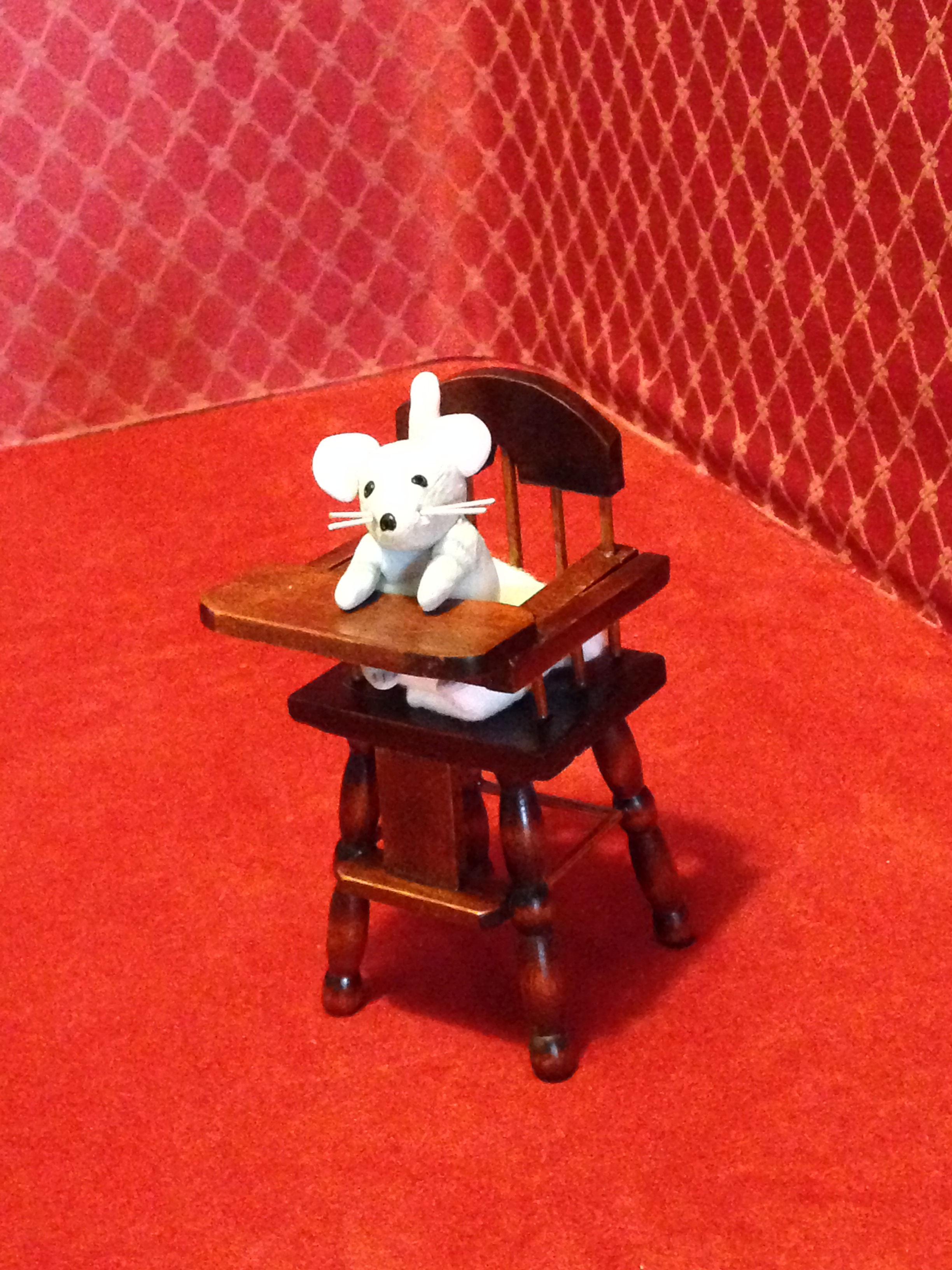 Figurine poupée souris de collection ERNEST RATTENDISH dit Baby Ernest