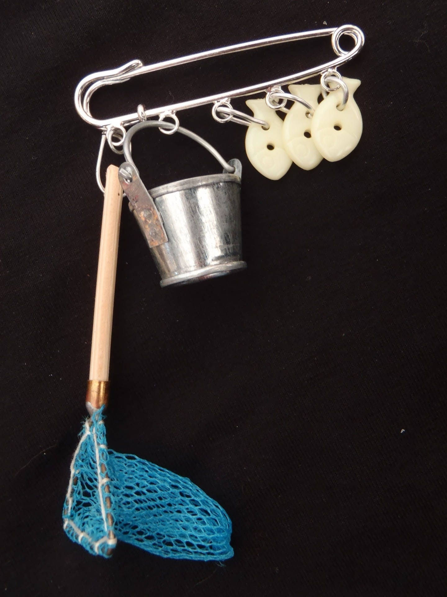 Broche GRANDE MARÉE pêche à pied