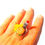 Miniature : Bague LA DIÈTE AMÉRICAINE hamburger frites miniature