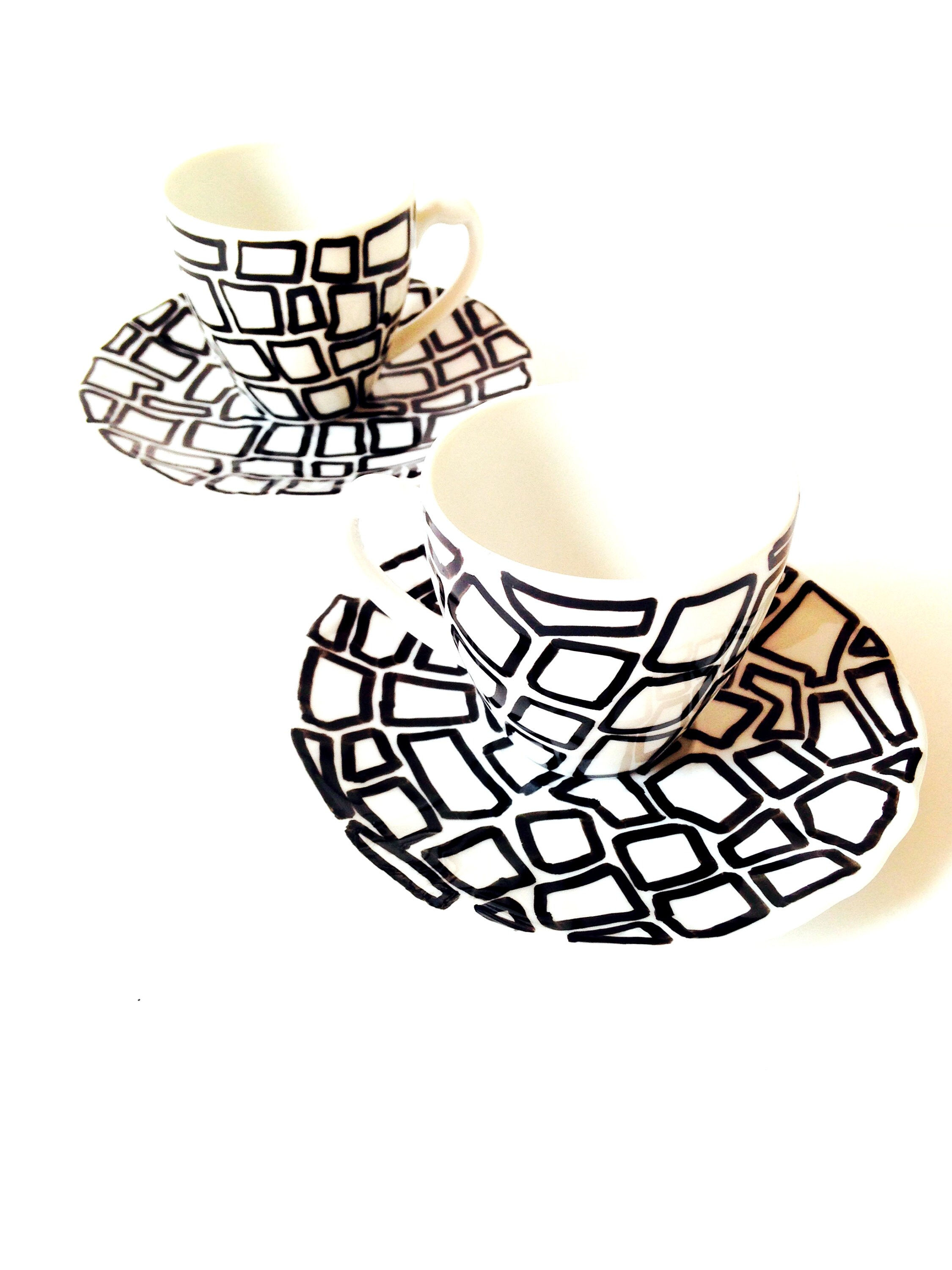 paire de tasses Stockholm par © SophieLDesign