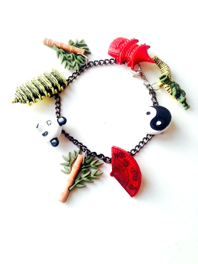 Bracelet LE VOYAGE EN CHINE petits charms