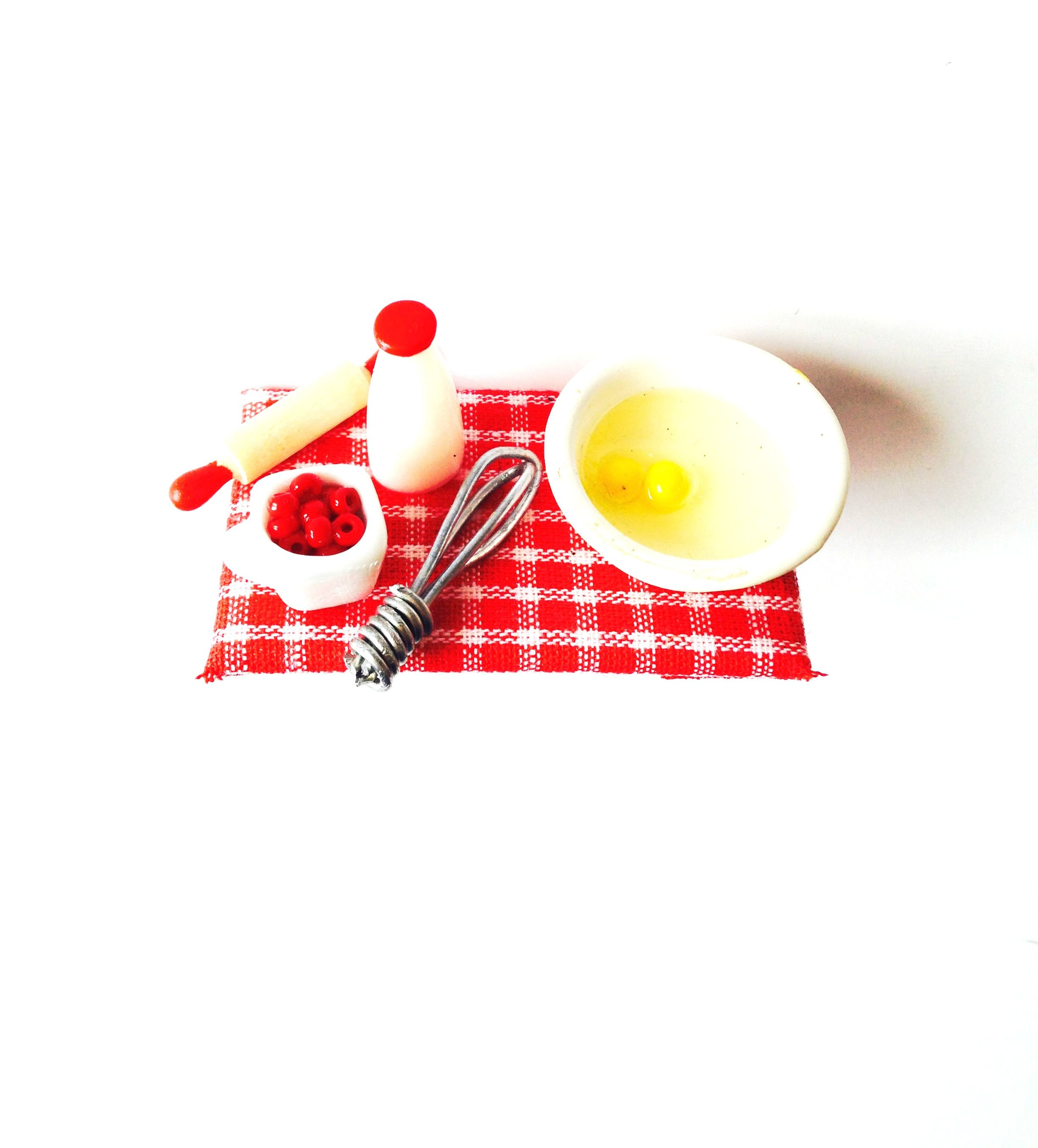 Bague JE FAIS UN GÂTEAU scène miniature