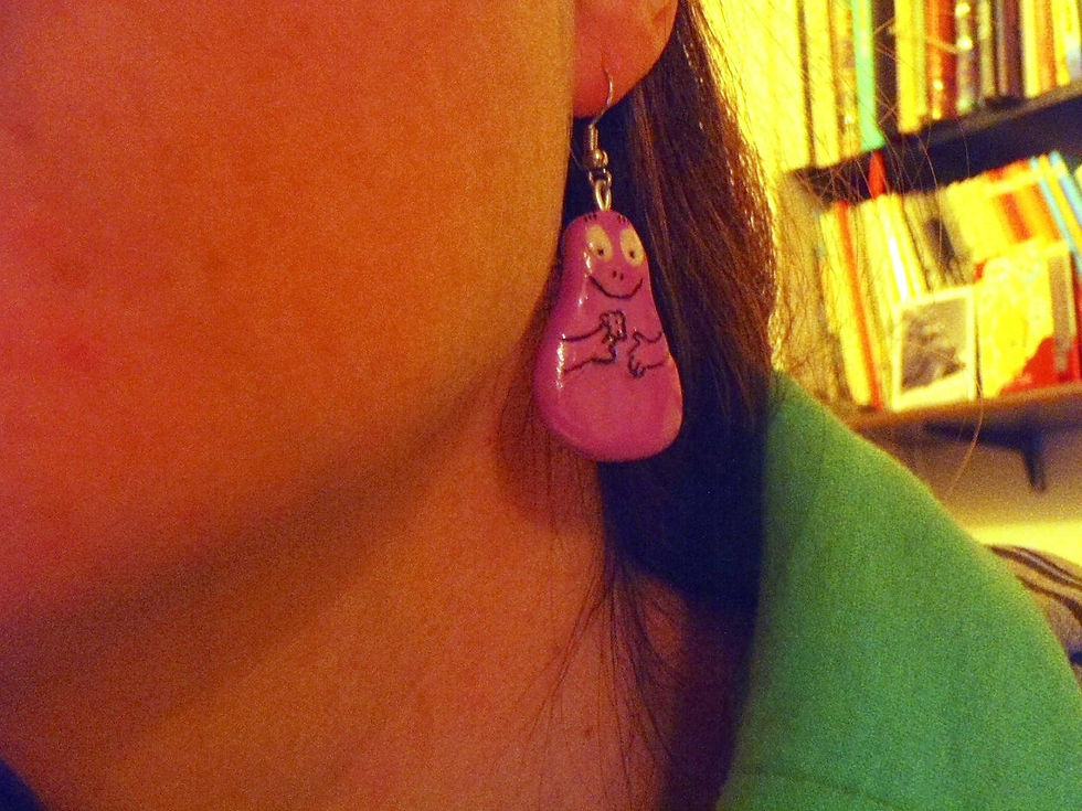 Thumbnail: Boucles d'oreilles B comme ....
