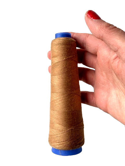 Miniature : Bobine de fil  Bruneel qualité professionnelle couleur brun clair