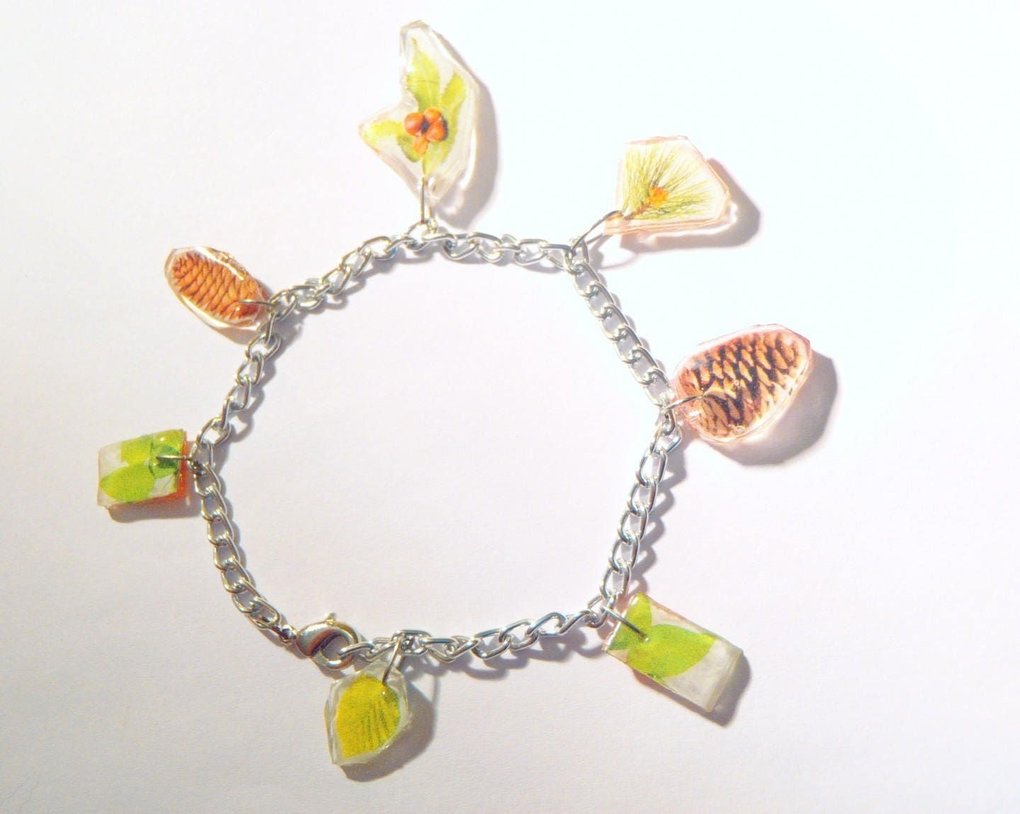 Bracelet charm PROMENONS NOUS DANS LES BOIS