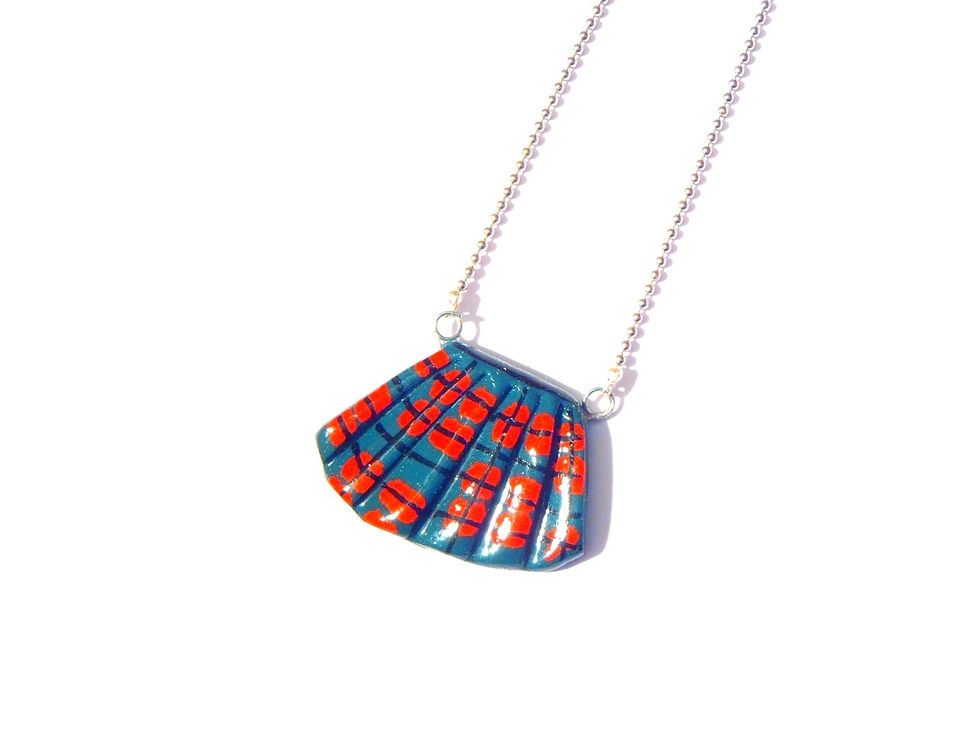 Thumbnail: Sautoir LE P'TIT KILT miniature tartan Ecosse fait main