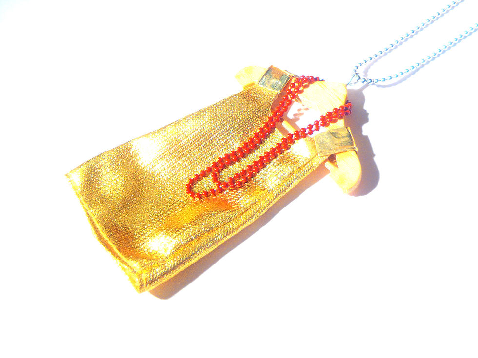 Thumbnail: Sautoir LA ROBETTE GOLD collier miniature