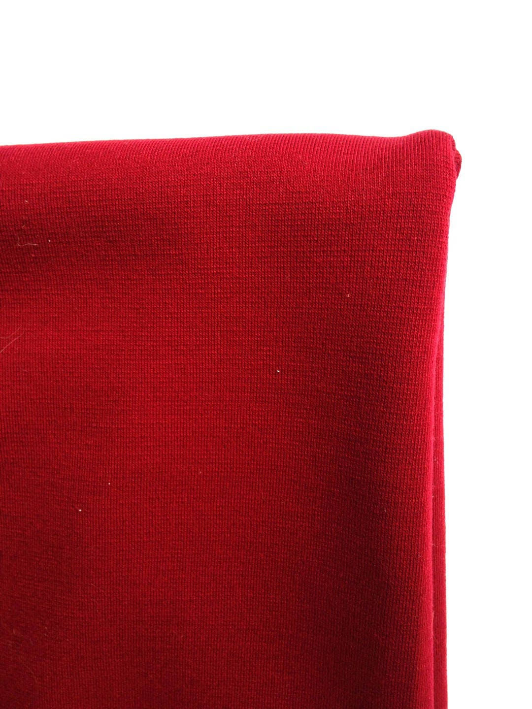 Grand coupon de JERSEY élastique, bordeaux / rouge grenat 190 x 113