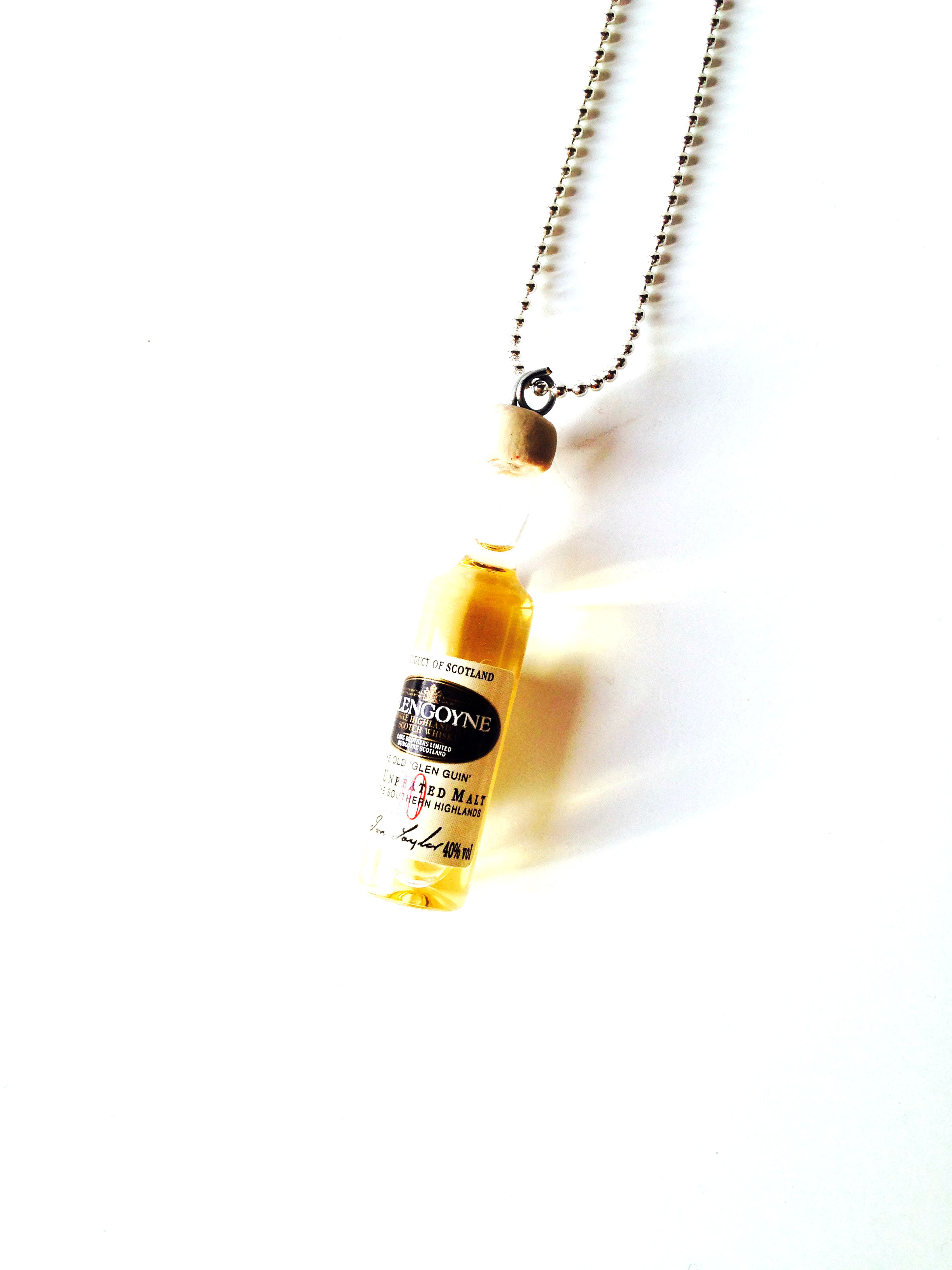 Sautoir SINGLE MALT vrai whisky d'Ecosse