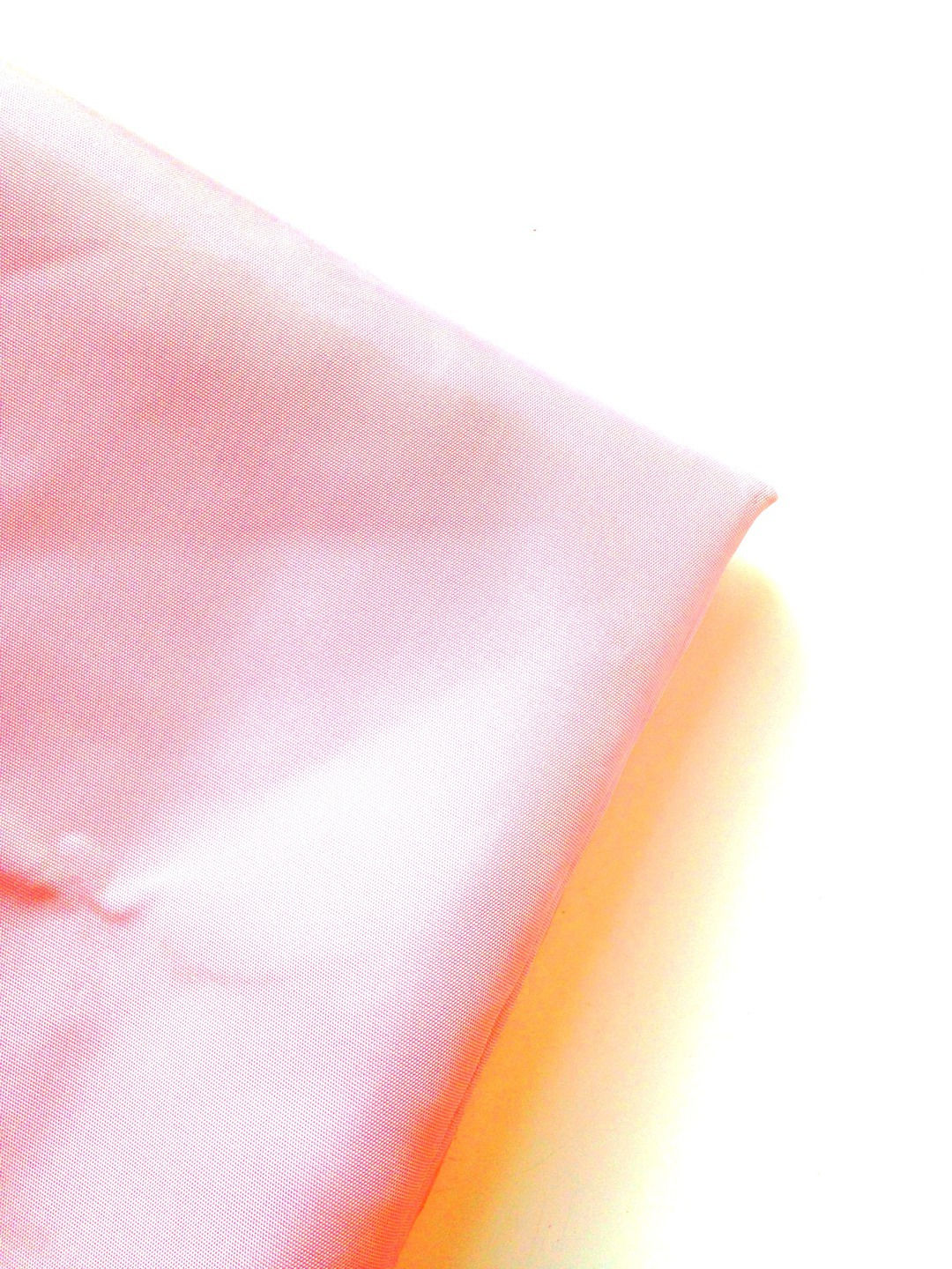 Coupon de tissu pour doublure, rose tendre, polyester 88 x 159 cm