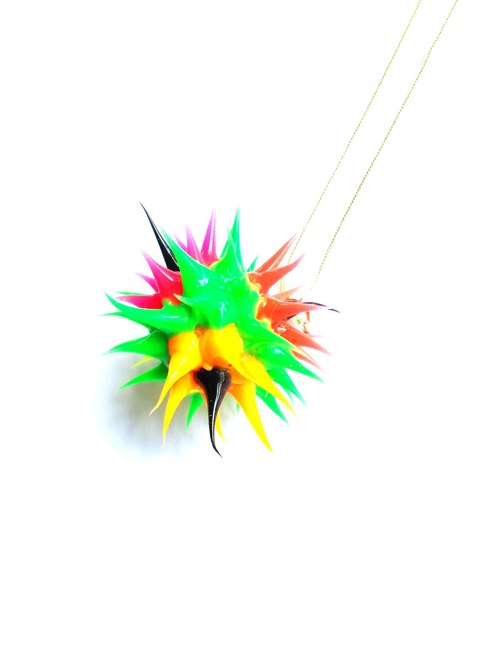 Thumbnail: Sautoir PARTY ANIMAL fluo en plastique