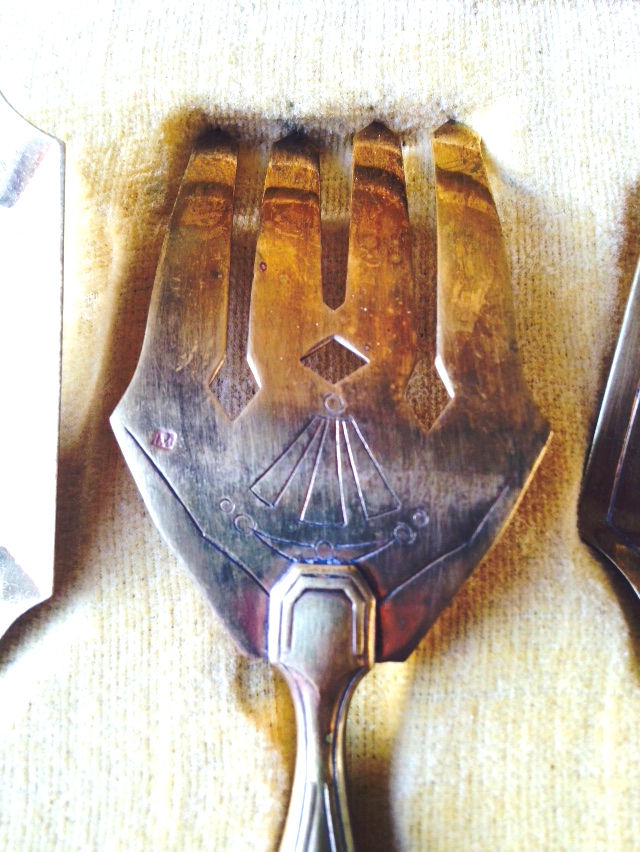 Miniature : Coffret de couverts à Mignardises, très beau vintage