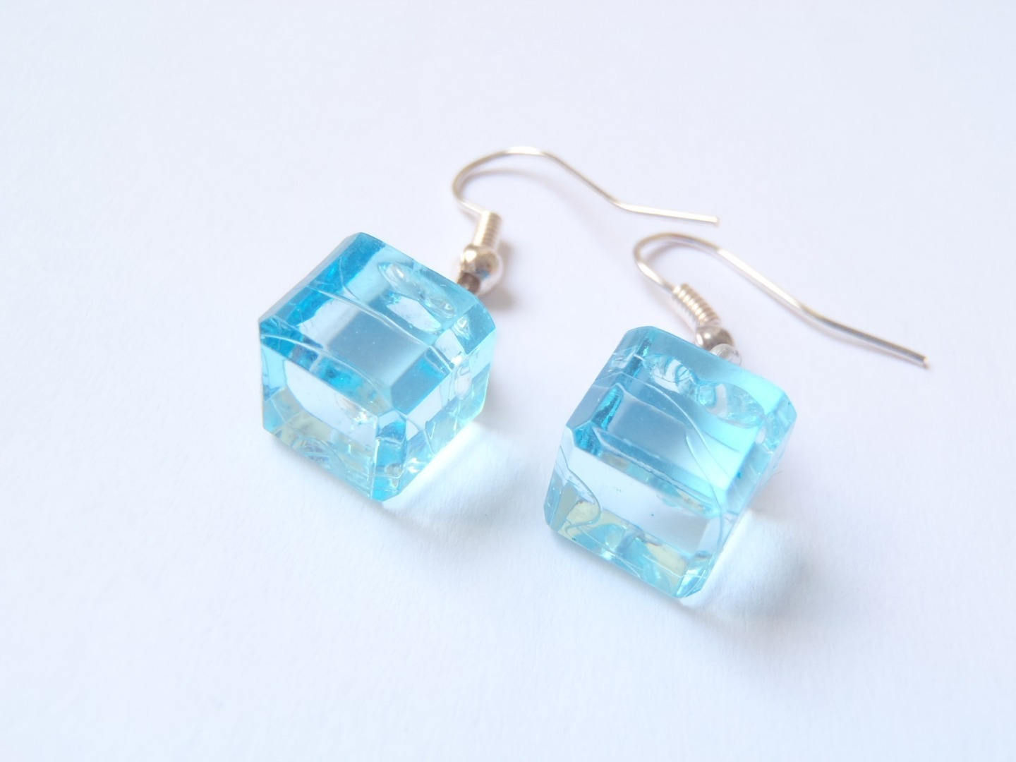 Boucles d'oreilles ICE NICE bleues