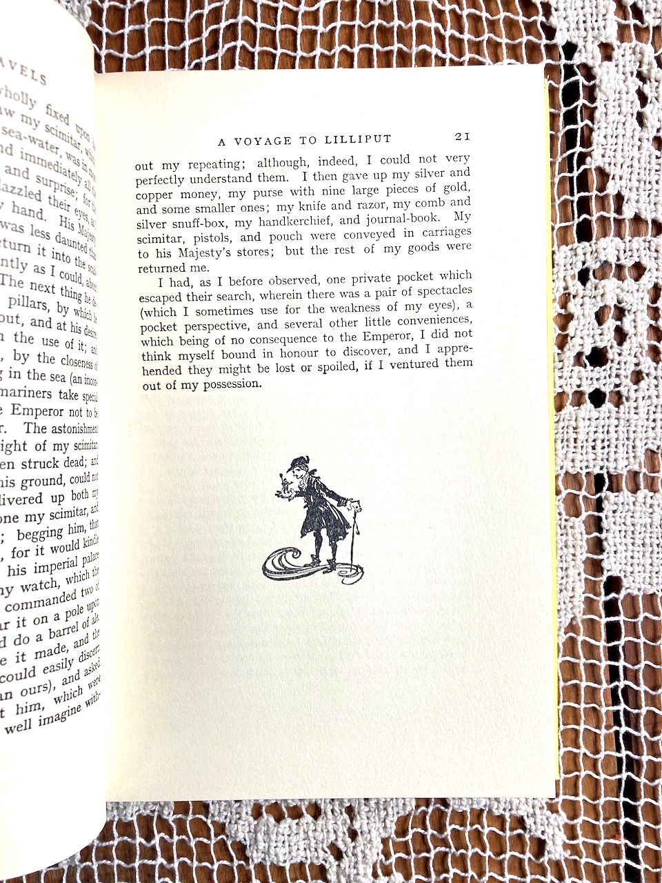Miniature : gulliver's travels , voyages de gulliver