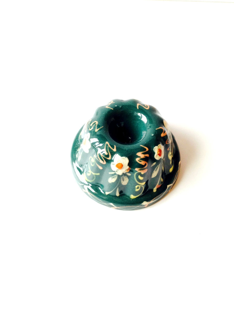 Miniature : MOULE à KOUGLOF MINIATURE décoration de cuisine moule à cake bleu canard