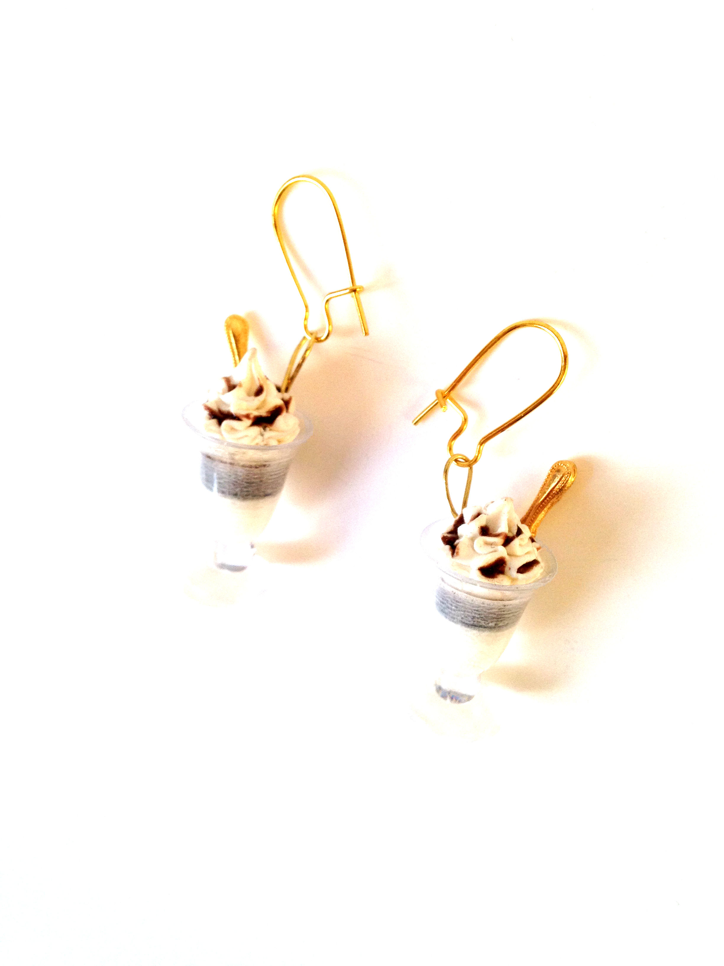 Boucles d'oreilles LES CHOCOLETTES miniatures
