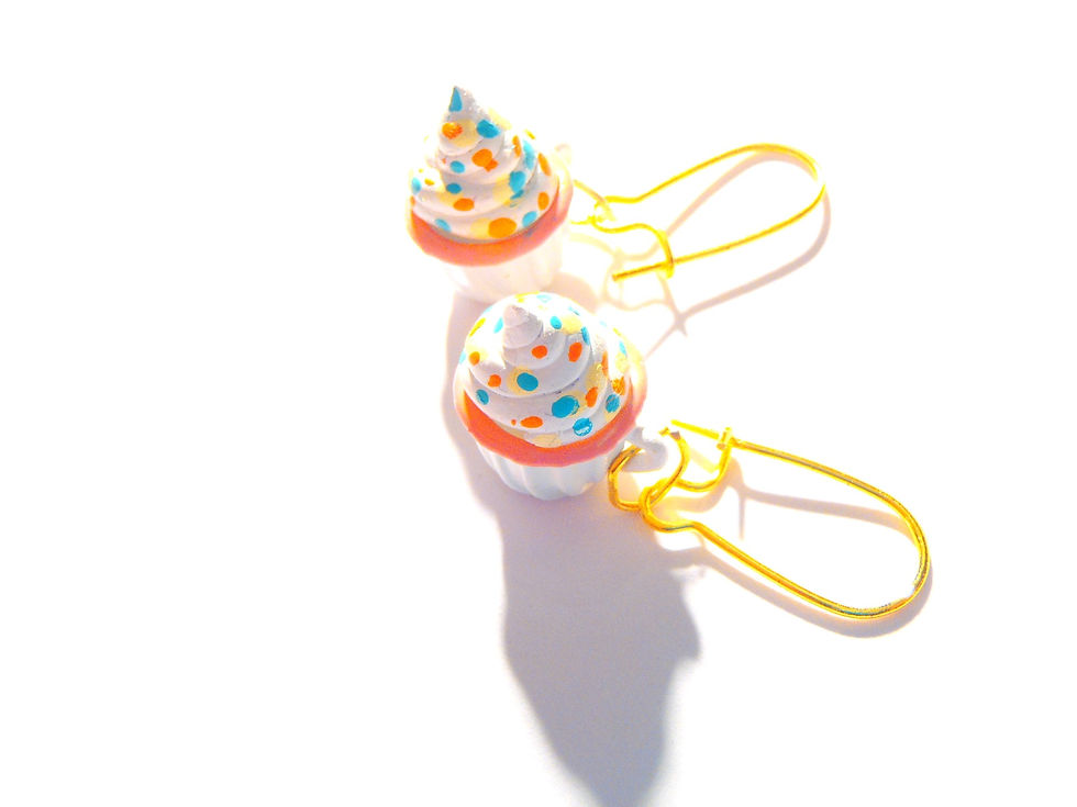 Thumbnail: Boucles PERDUE DANS LE DESSERT tasses miniatures