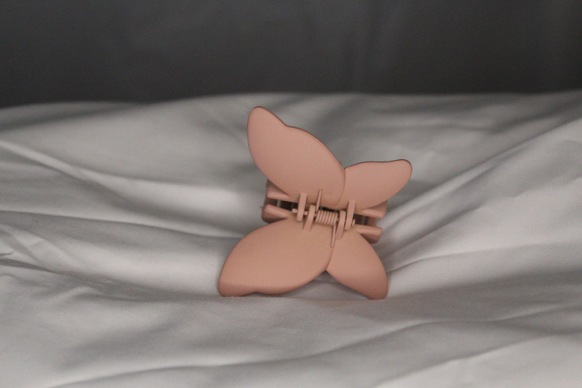 Matte Pink Hair Clip