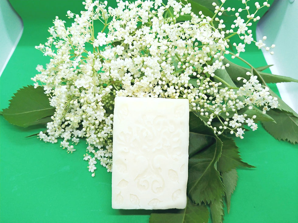 Thumbnail: Natural Elderflower and Lavender Soap