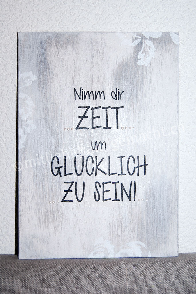 Nimm dir Zeit