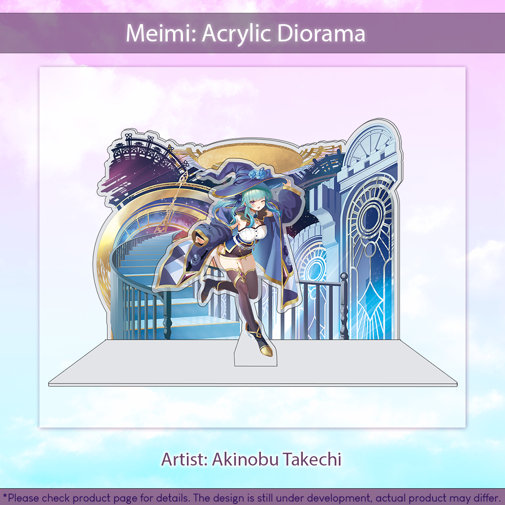 Meimi Anniversary Acrylic Diorama
