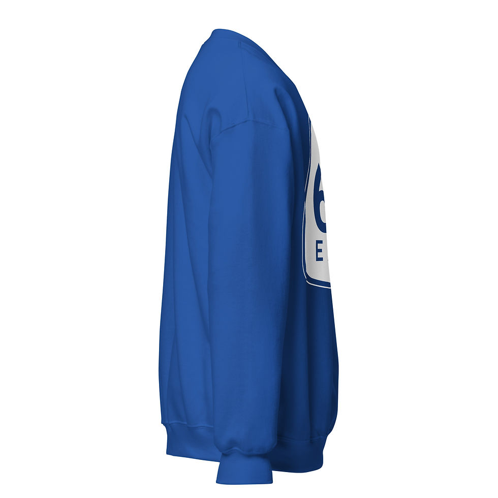 Thumbnail: 60 East Official Logo Unisex Crewneck Sweatshirt – Hip-Hop Streetwear
