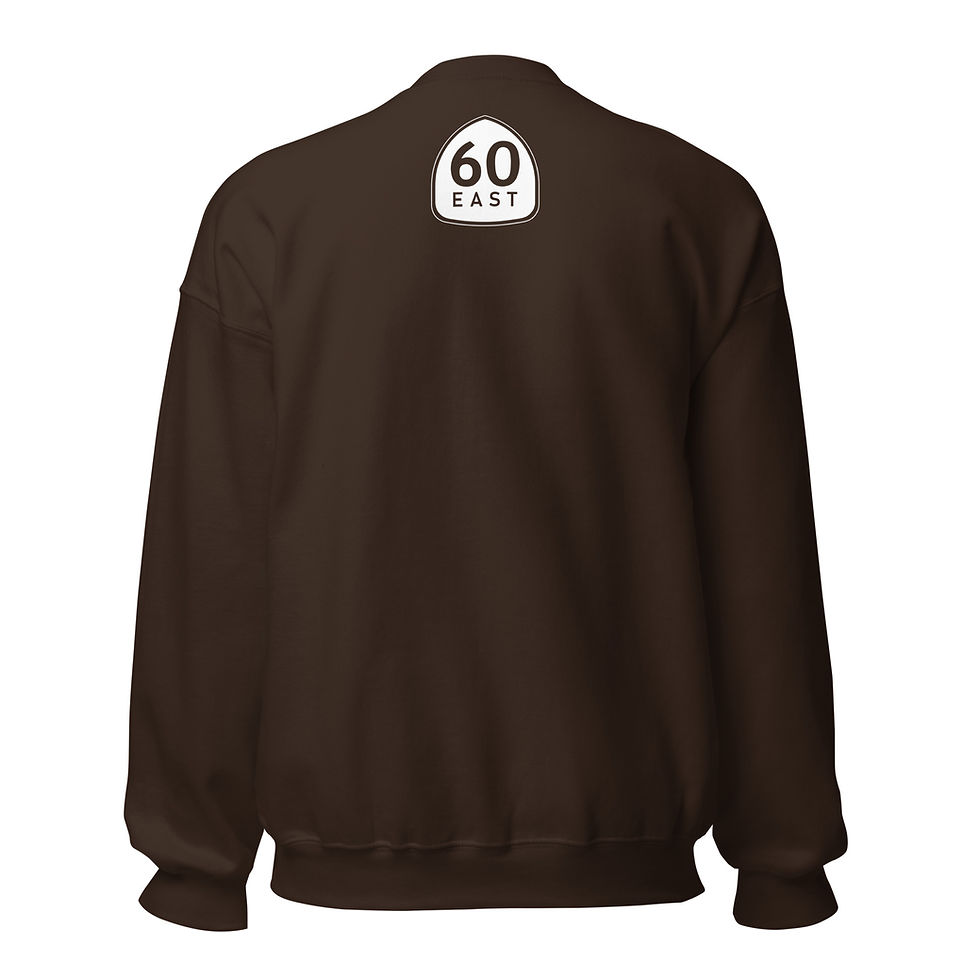Thumbnail: 60 East "Out The Inland" Crewneck Sweatshirt | Hip-Hop Streetwear