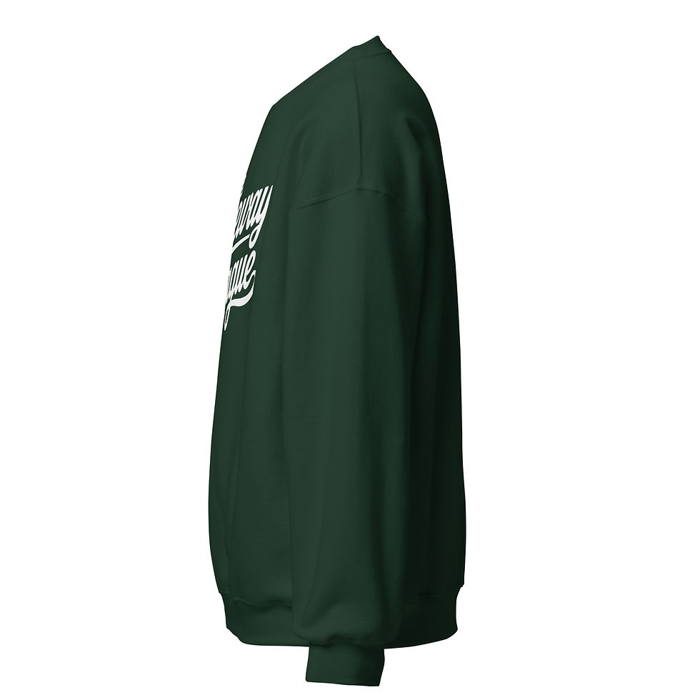 Thumbnail: The Freeway League Script Crewneck Sweatshirt | Hip-Hop Streetwear