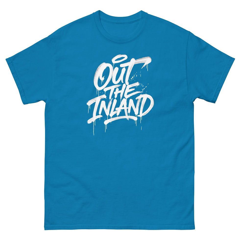 Thumbnail: Out The Inland Heavyweight Tee – Hip-Hop Streetwear