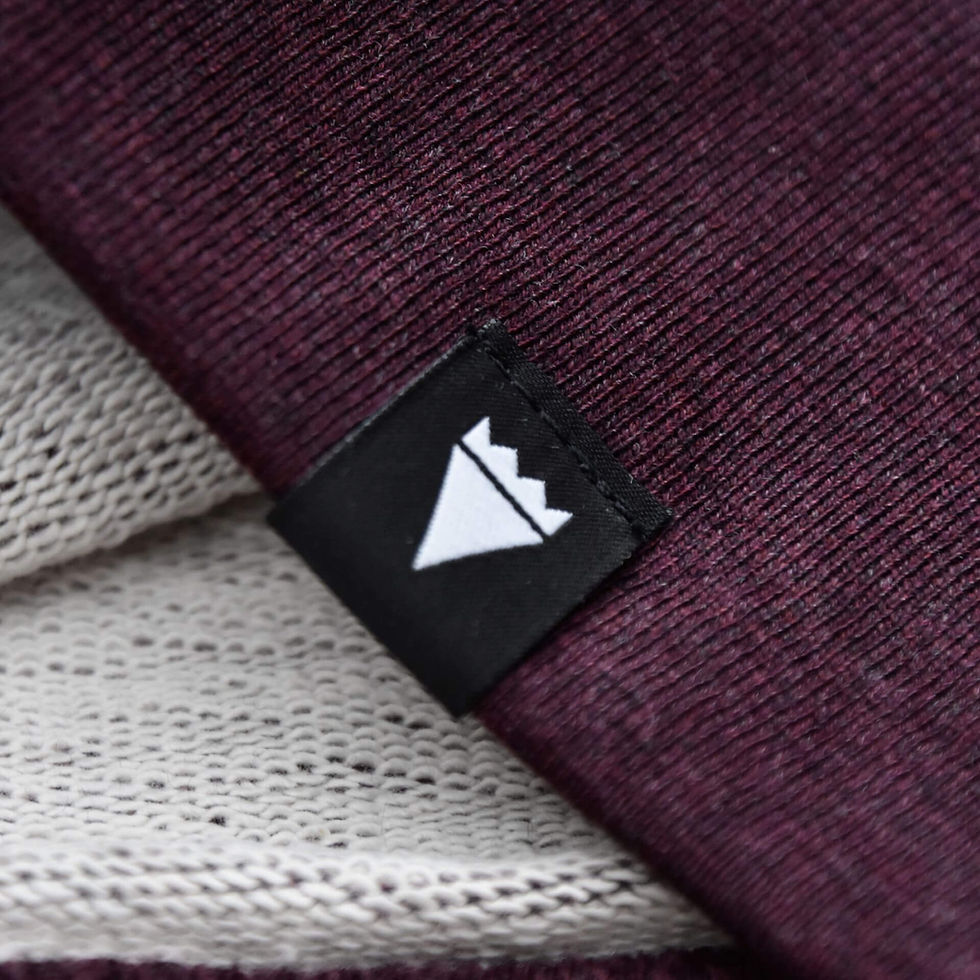 Thumbnail: Polzeath Hoodie - Heather Maroon