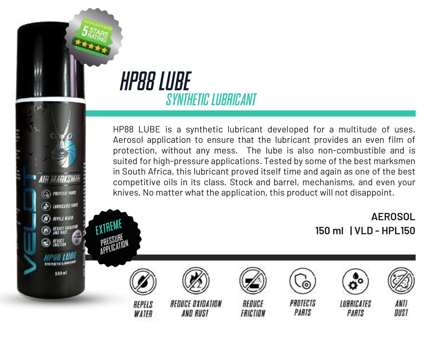 Veldt Air Rifle Lubricant HP88