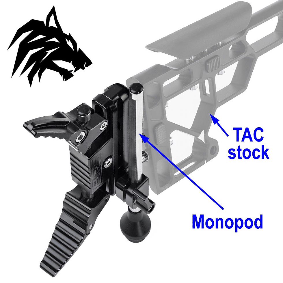 Thumbnail: Daystate Adjustable Butt Pad with Monopod (PRS)