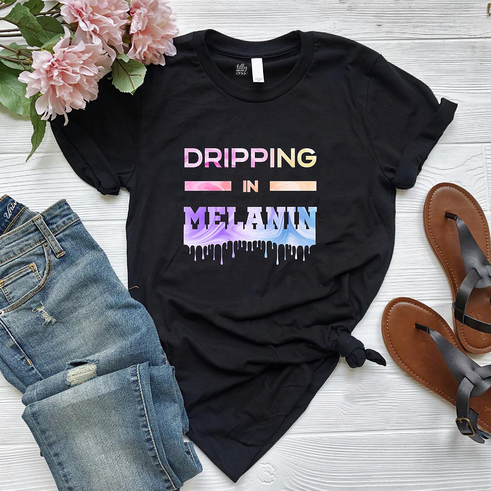 Thumbnail: Women's T-shirt  It's the Melanin
