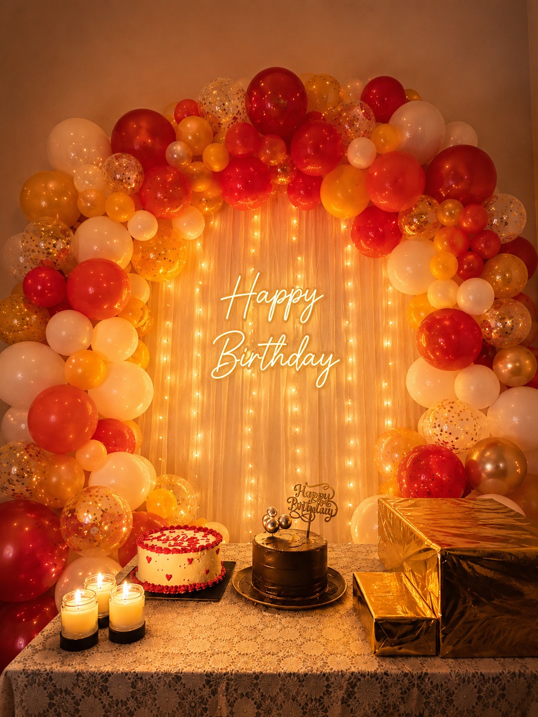 Weddings & Celebrations - Evening Lighting