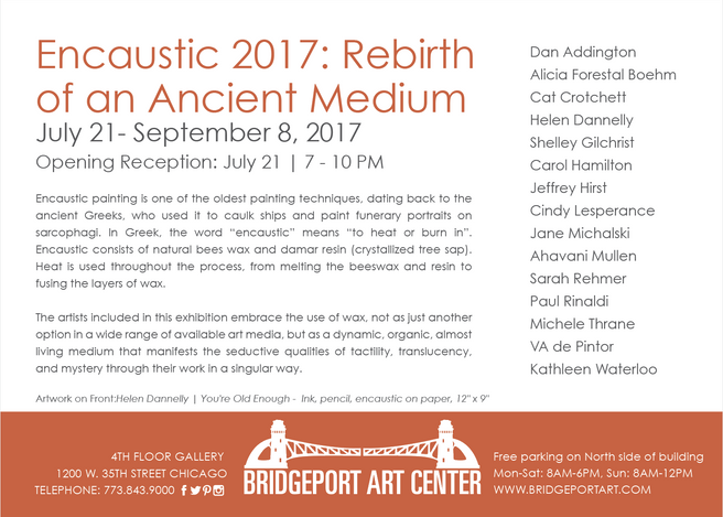 Bridgeport Arts Galleries - Encaustic 2017