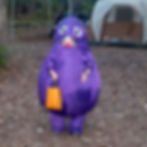 Kid in a costume