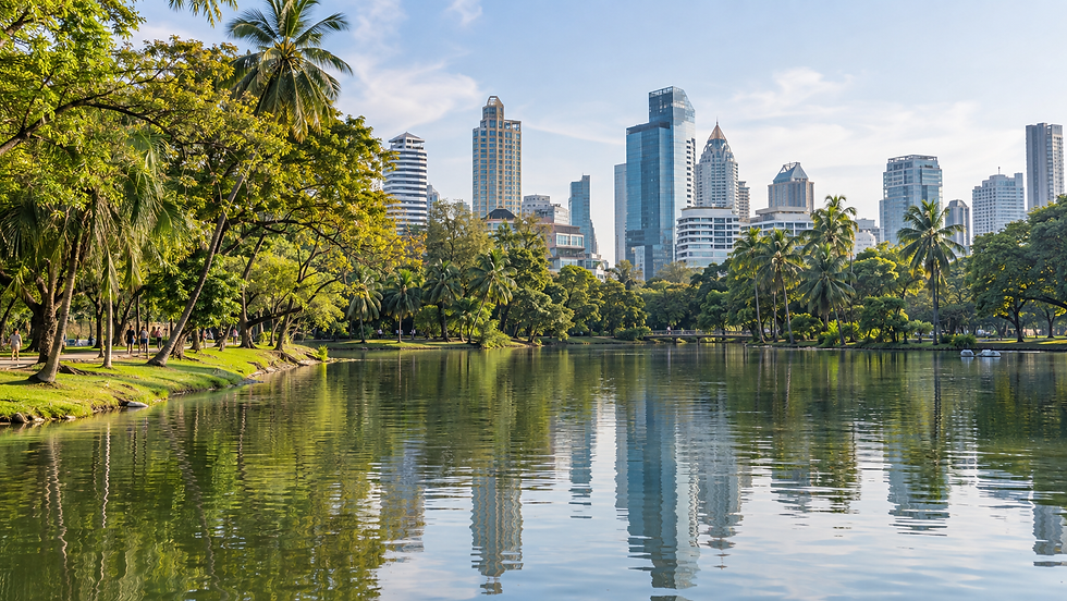 Parque Lumphini de Bangkok: cómo visitarlo y ver los varanos con respeto