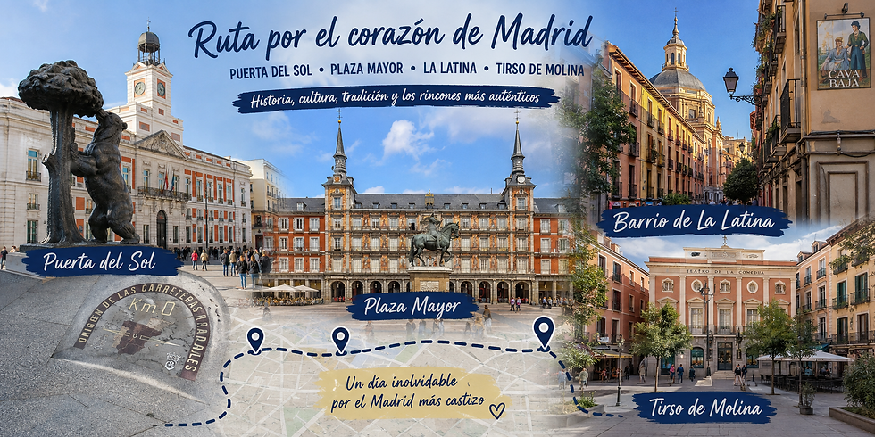 Puerta del Sol, Plaza Mayor, La Latina y Tirso de Molina: la ruta definitiva por el corazón histórico de Madrid