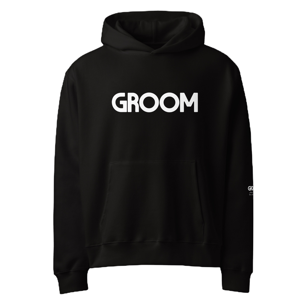 groom hoodie front view