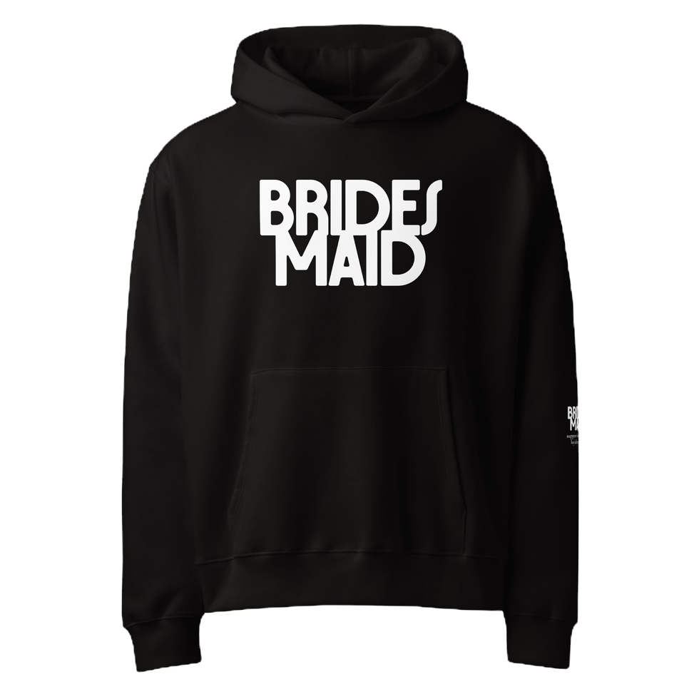bridesmaid hoodie front view