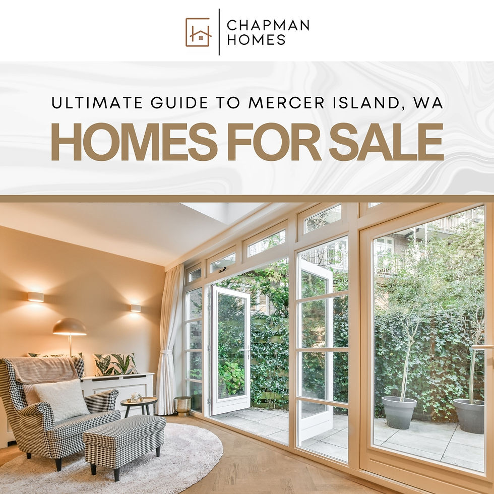 Ultimate Guide to Mercer Island, WA Homes for Sale