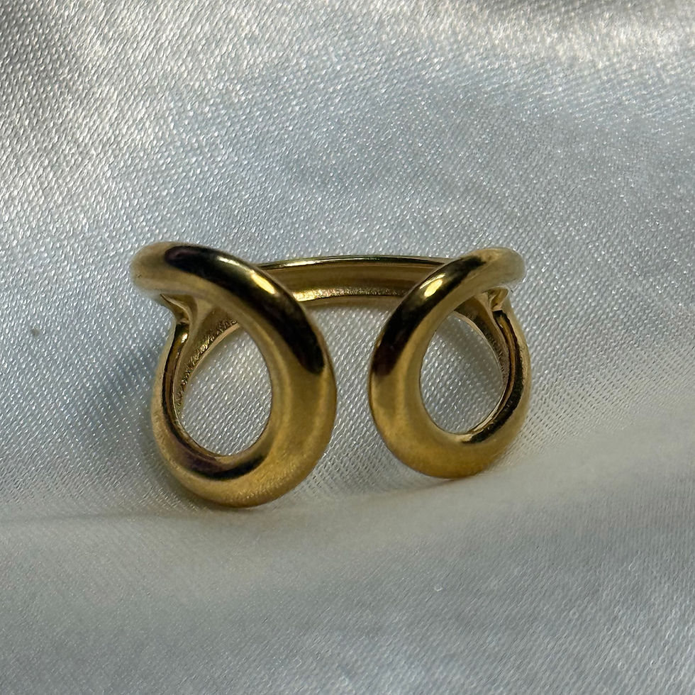 Thumbnail: Minimalist Solid Ring - Anti Tarnish - Adjustable