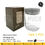 ภาพขนาดย่อ: ขวดโหลแก้ว ฝาสูญญากาศ JUNI Tangerine 600 ml Pack of 1 piece POSH Ocean tableware