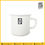 ภาพขนาดย่อ: กระป๋องหู Enamel Mug  8 cm. ชอบชะมัด SCMC8W Shopchamuch