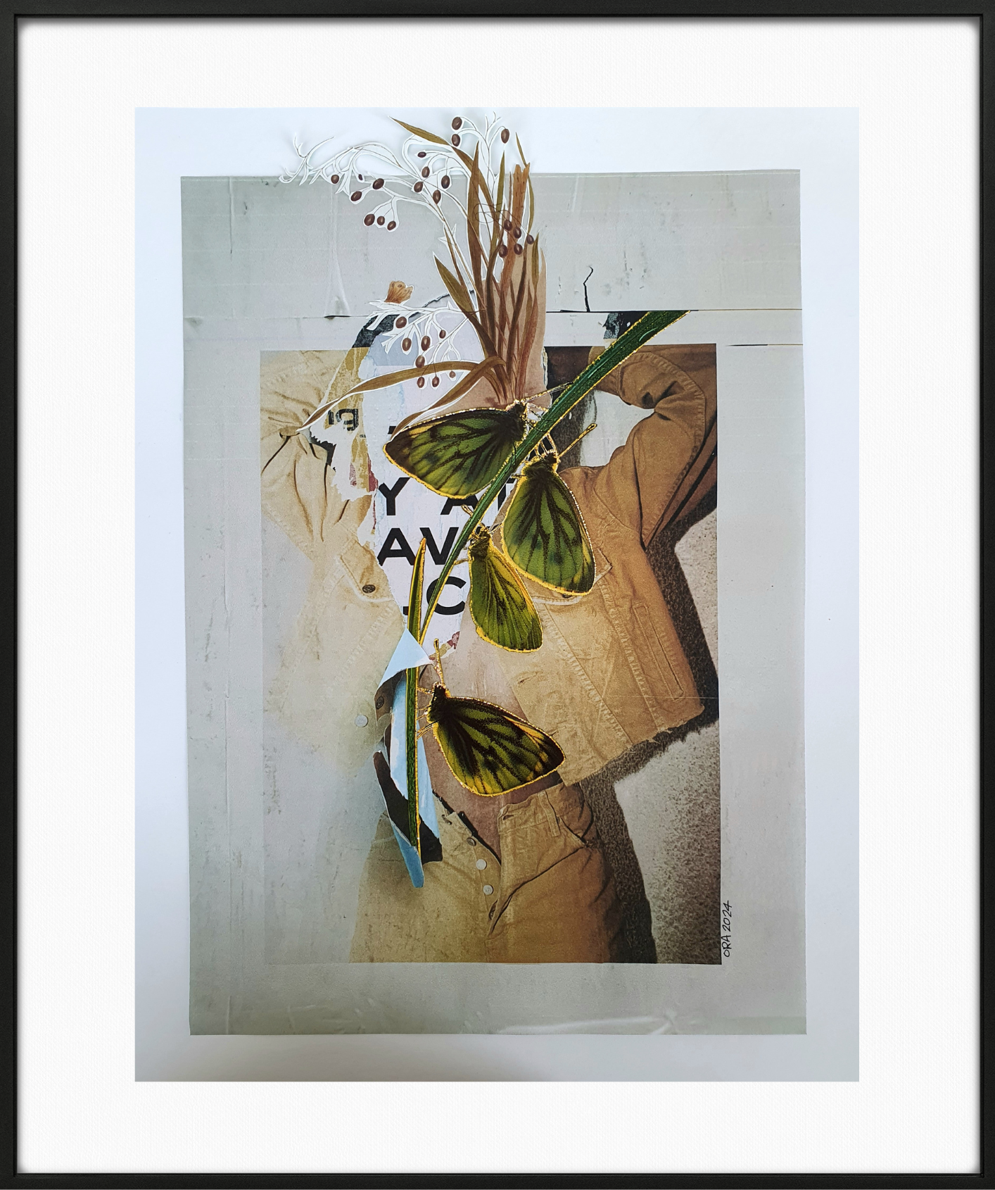 A woman becomes a growing tree