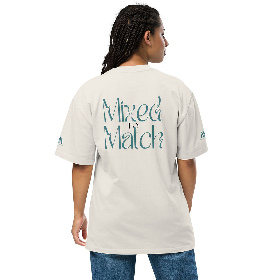 Thumbnail: Mixmatch Oversized faded t-shirt