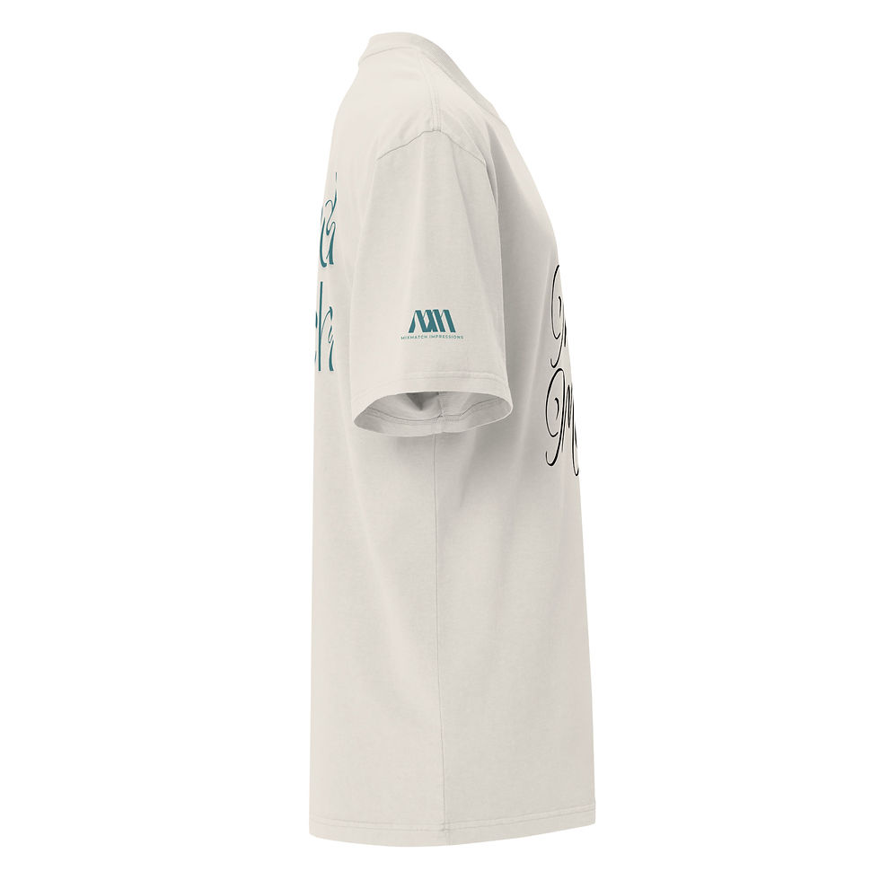 Thumbnail: Mixmatch Oversized faded t-shirt