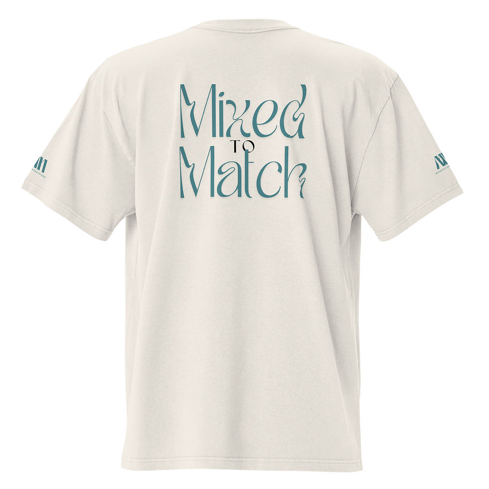 Thumbnail: Mixmatch Oversized faded t-shirt