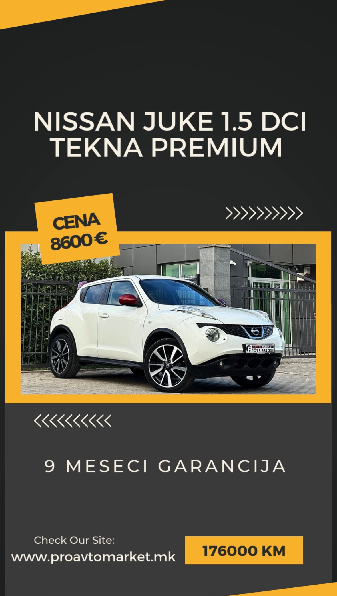 Nissan juke 1.5 dci 110ks tekna premium