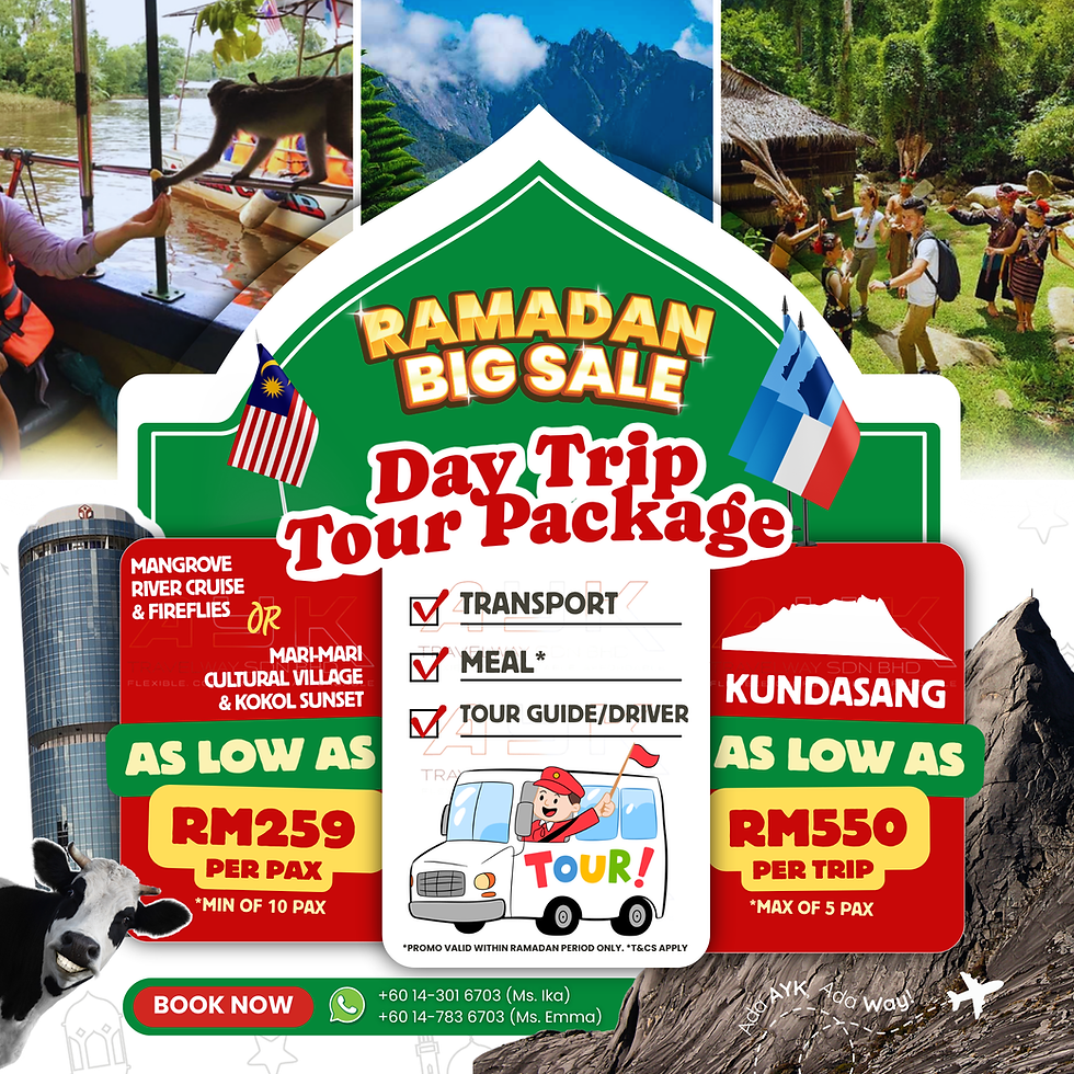 AYK Tour Package - Daytrip